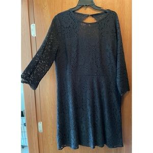 Loft black dress